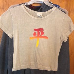 Peace Crop top